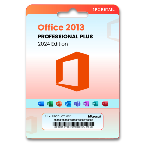 Office 2013 Pro Plus Original License Online Key