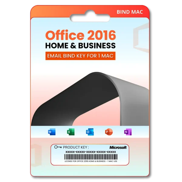 Office 2016 Home & Business for 1 MAC