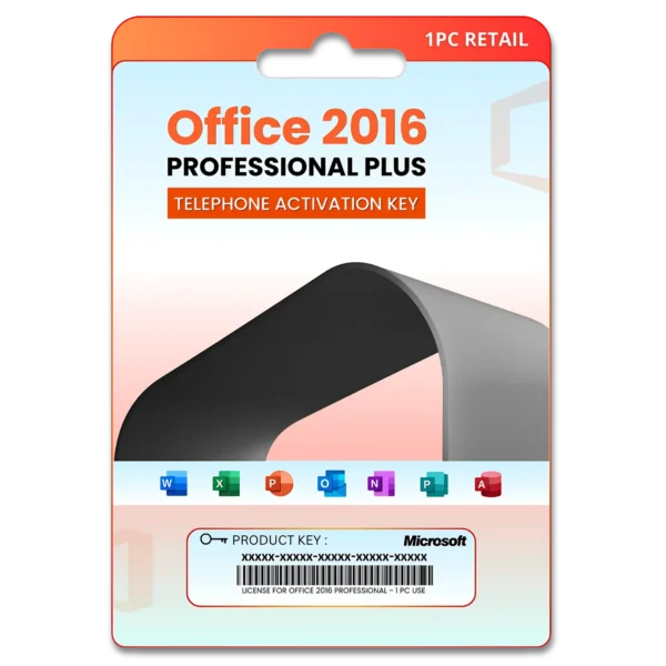 Office 2016 Pro Plus Telephone Activation Key