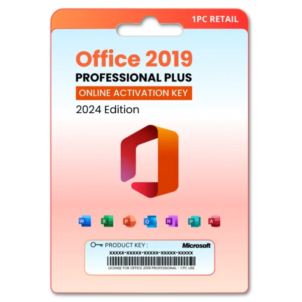 Office 2019 Pro Plus Original License Online Key
