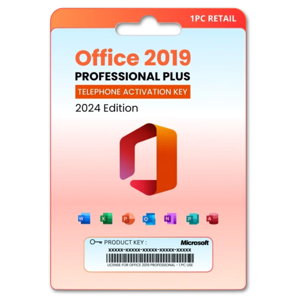 Office 2019 Pro Plus Telephone Activation Key