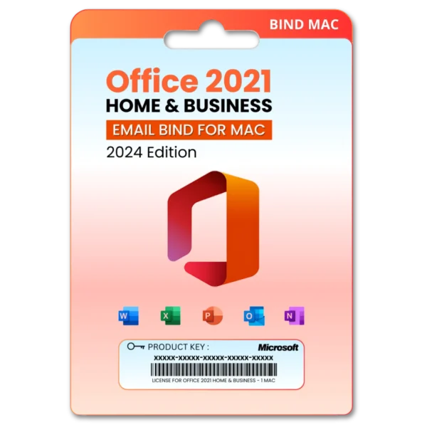 Office 2021 Home & Business Bind Key For Mac