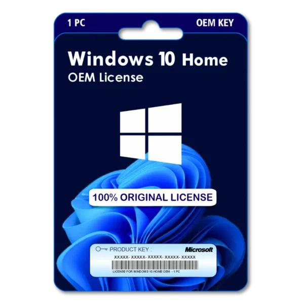 Windows 10 Home OEM Original License Key