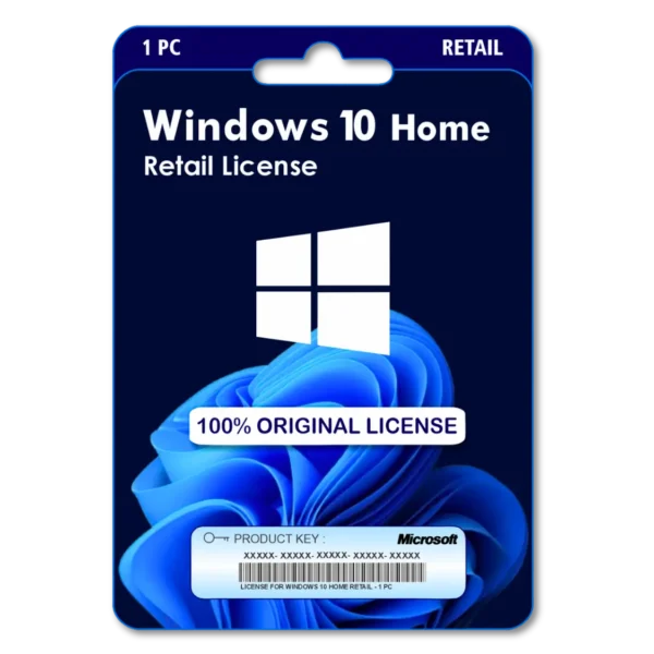 Windows 10 Home Retail Original License Key