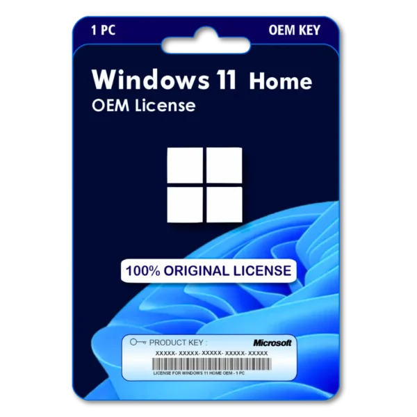 Windows 11 Home OEM Original License Key