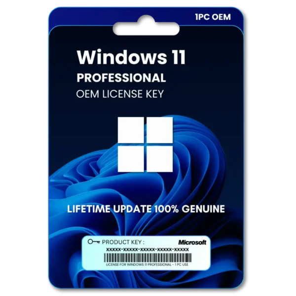 Windows 11 Pro OEM License Key