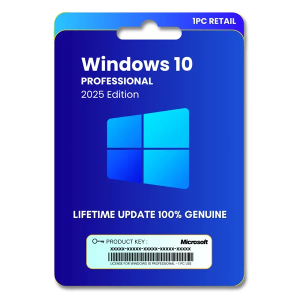 Windows 10 Pro Original License Key.